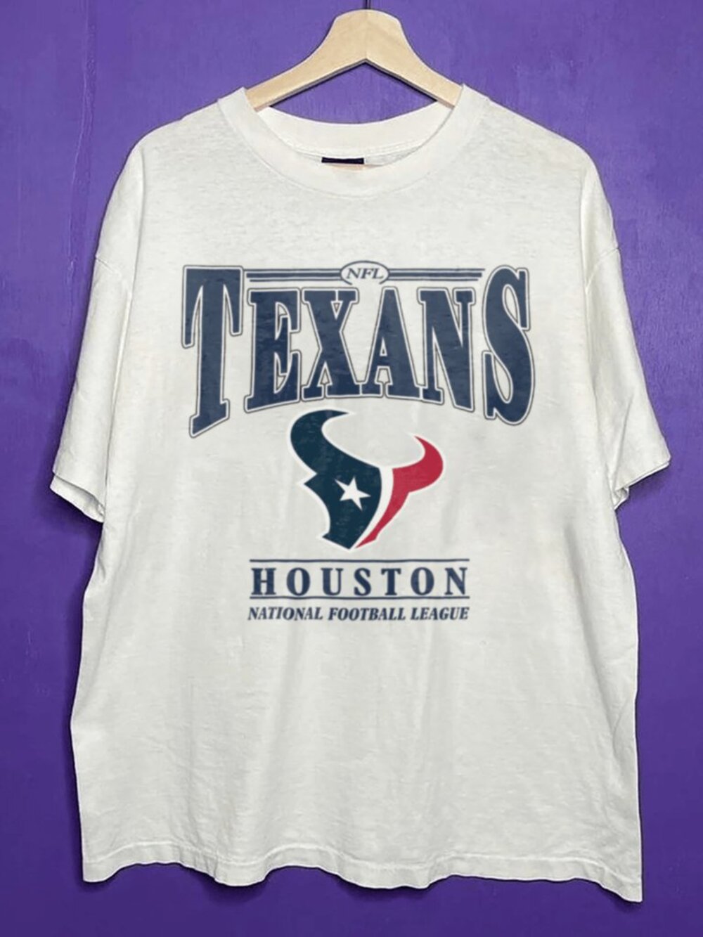 Vintage 2001 Houston Texans NFL Football Unisex Shirt, Retro NFL Men Women Shirt
